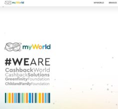 MyWorld cash back info